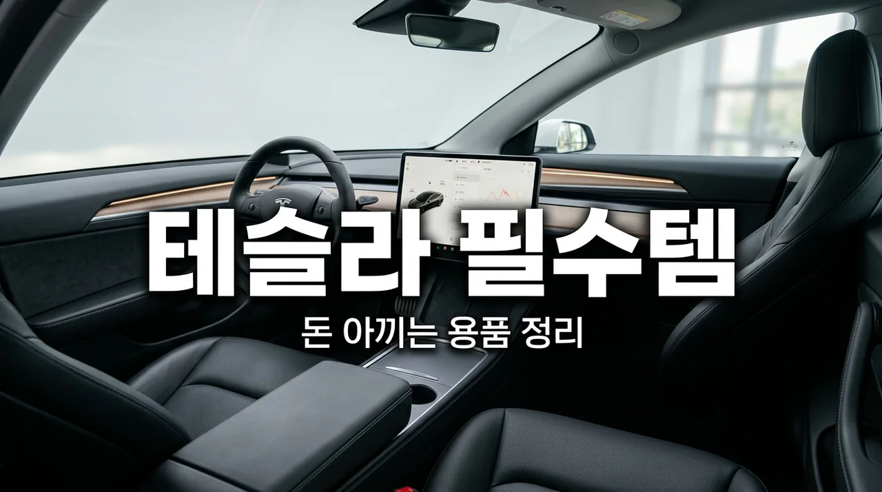 테슬라 모델3 하이랜드 & 모델Y 용품, 돈 날리고 깨달은 '찐' 필수템 추천