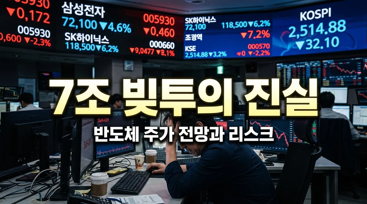 삼성전자 SK하이닉스 7조 빚투 돌파? 제가 직접 당해보고 느낀 신용거래 리스크