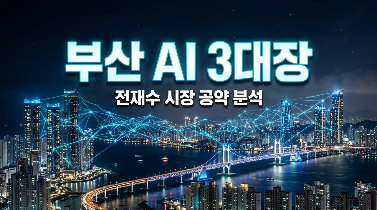 전재수 부산시장 AI 공약 분석: 3대장 육성안과 뼈저리게 느낀 투자 포인트