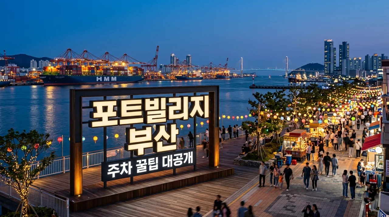 포트빌리지 부산 2026 여행코스 추천, 주차장 때문에 낭패 보기 싫다면 필독!