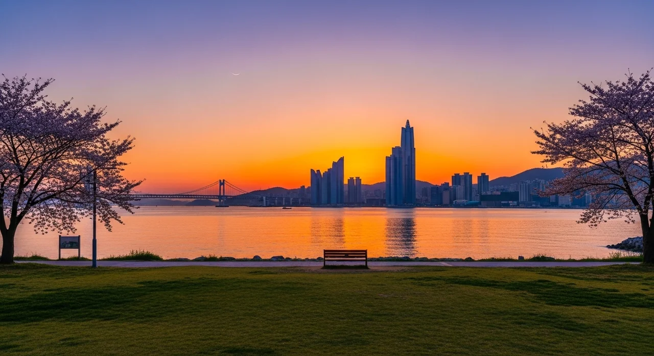 즐거운 부산 여행, 여유를 가지고 즐기세요