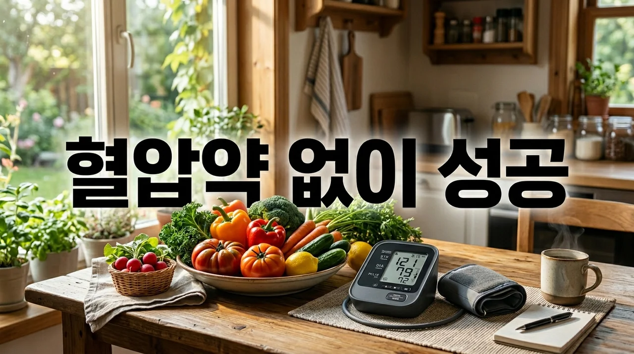 고혈압 낮추는 방법, 제가 직접 혈압약 끊고 깨달은 맛있는 습관 3가지