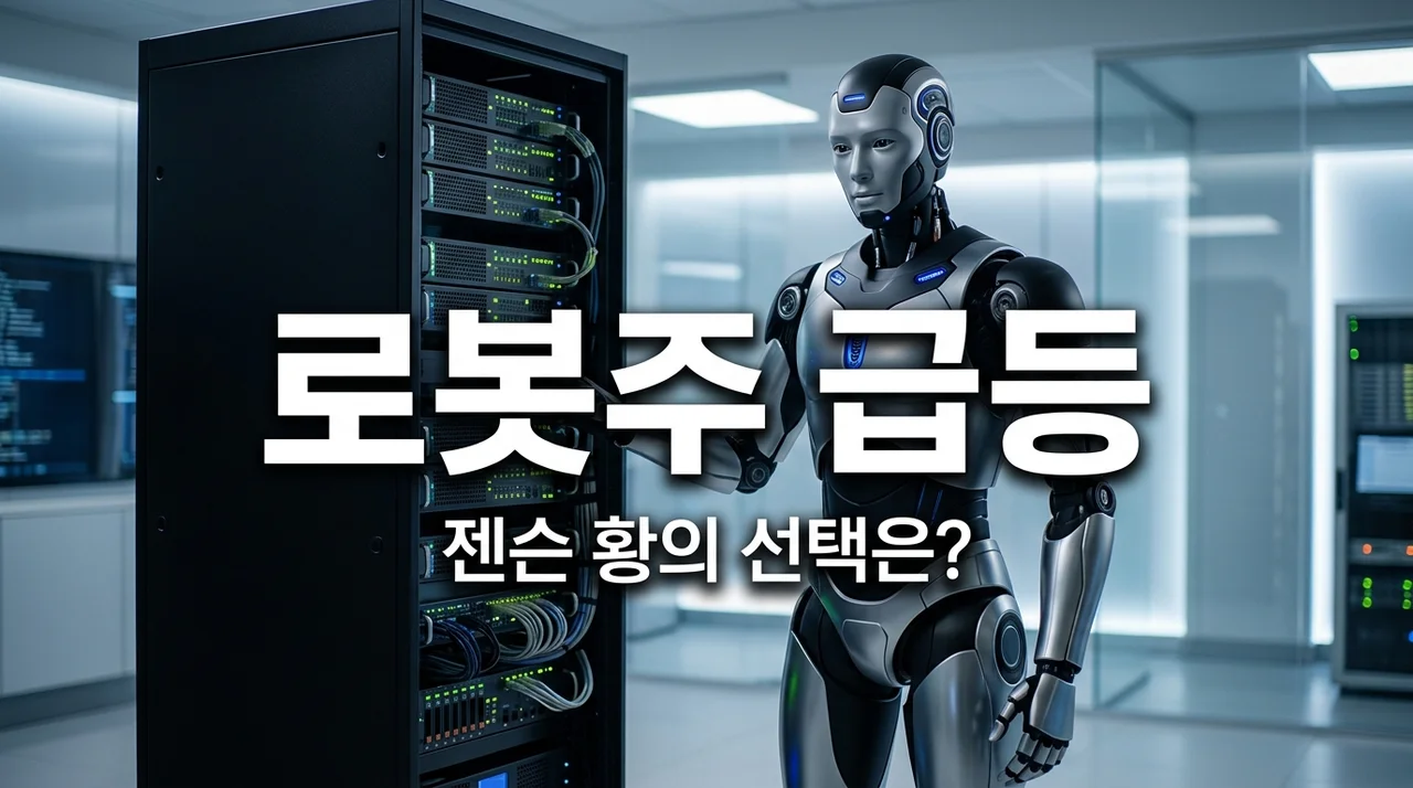 로봇주 급등, 젠슨 황 효과에 취하지 마세요! 실전 투자자가 공개하는 AI 수혜주 픽
