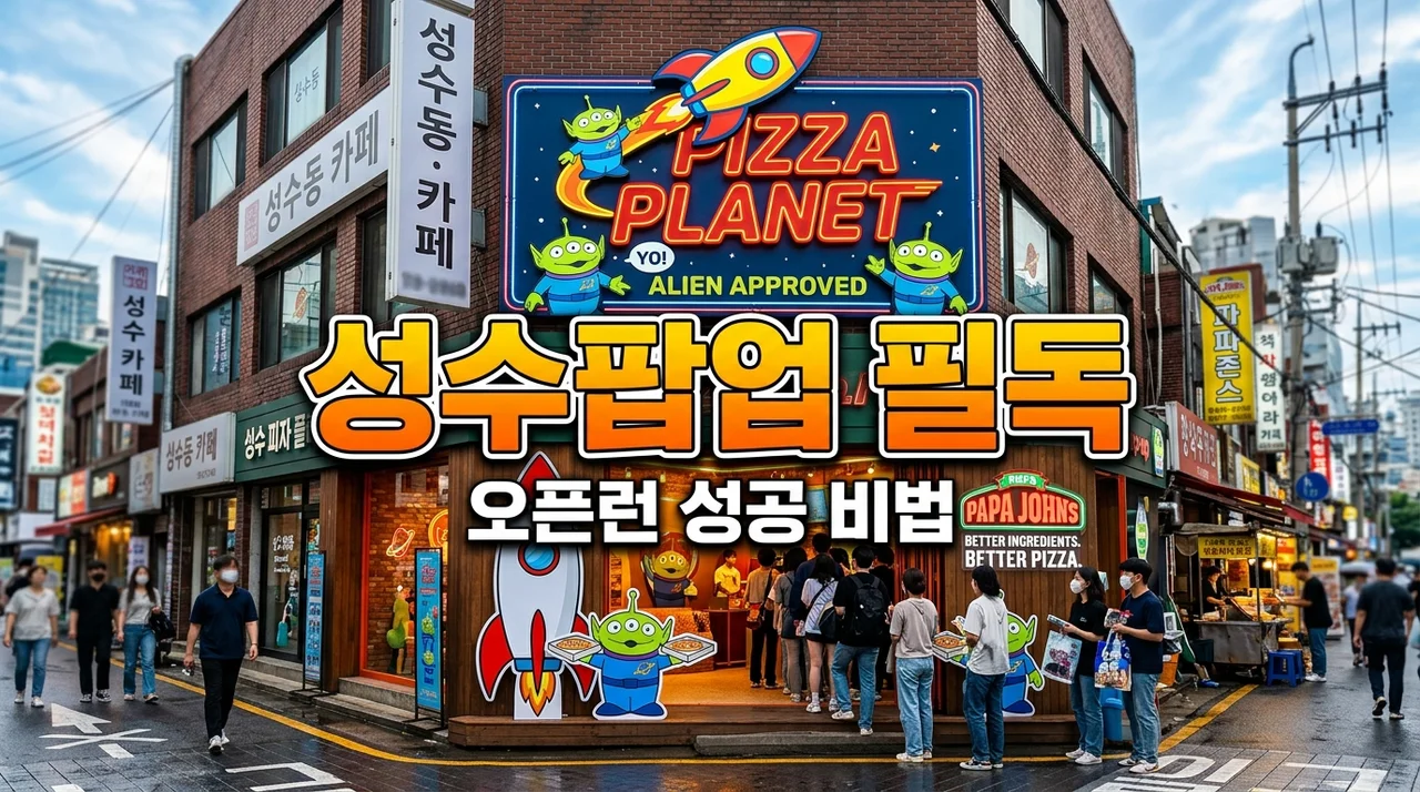 파파존스 토이스토리 성수 팝업스토어 오픈런 후기! 3시간 대기하고 깨달은 굿즈 획득 꿀팁