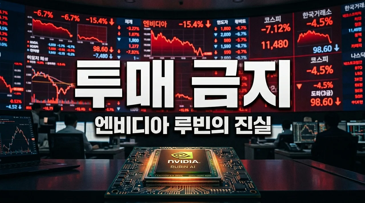 검은 월요일 증시 폭락에 던지시나요? 엔비디아 루빈 LPDDR5X 축소의 진짜 반전