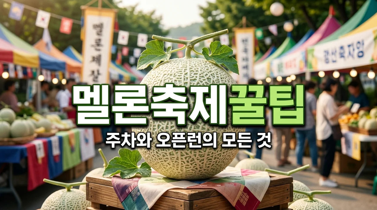 천안 수신멜론축제 주차 꿀팁, 직접 겪어본 오픈런 솔직 후기 (웨이팅 피하는 법)