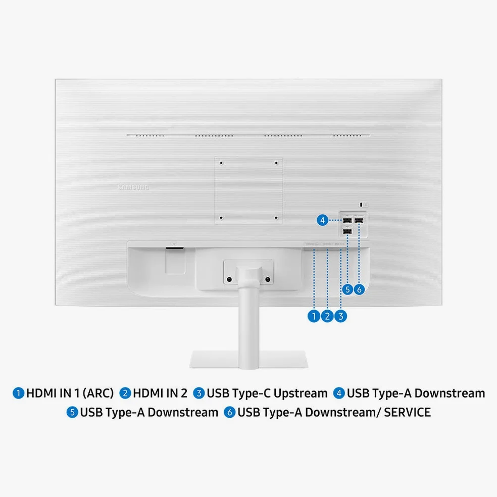 삼성전자 스마트모니터 M7 M70F LS32FM701 80cm(32인치) UHD 4K + 이동식 스탠드 IPTV 삼탠바이미 상세 이미지 4