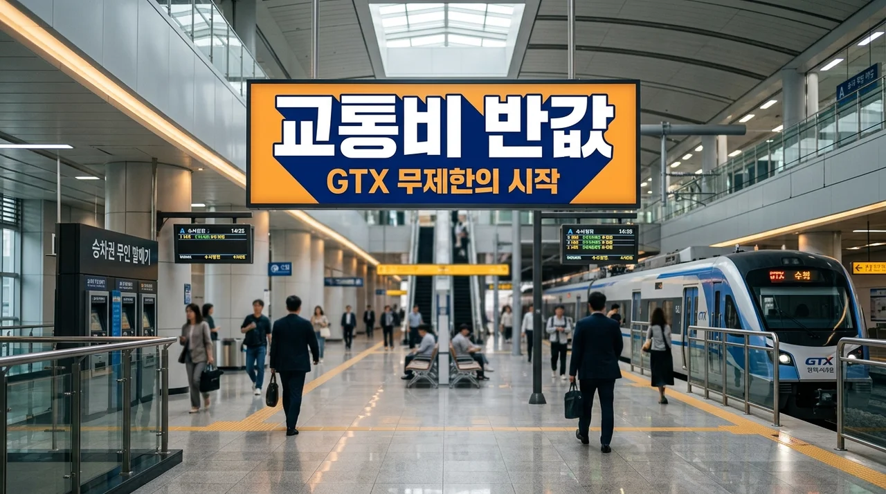 [리얼후기] 기후동행카드 K패스 통합? GTX-A까지 6만2천원에 타보고 느낀 점