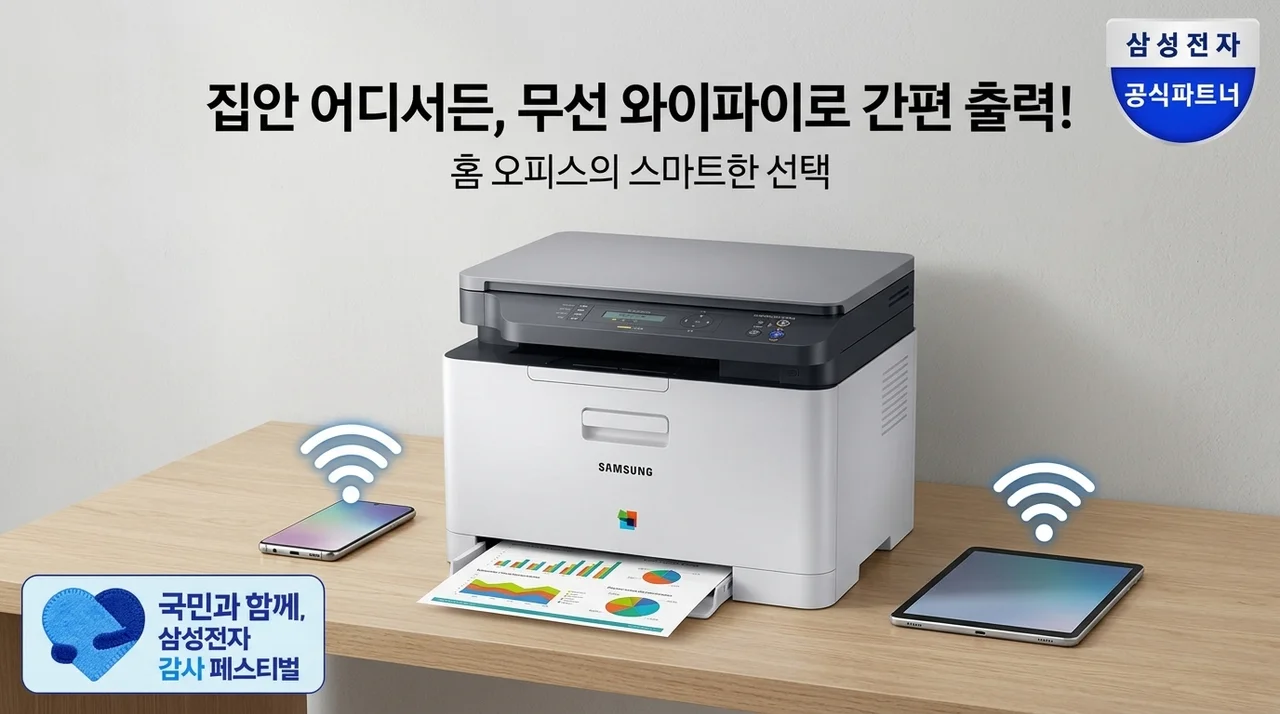 집에서 쓰는 삼성 컬러 레이저 복합기 무선 와이파이로 편리하게 사용해본 이야기