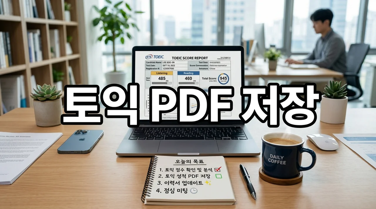 토익 성적 pdf 따는 방법, 하반기 공채 인강 추천 비교하고 정착한 이유