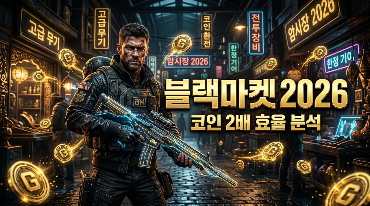 배그 블랙마켓 2026 일정과 코인 두배 혜택, 직접 충전해보고 느낀 가장 효율적인 방법