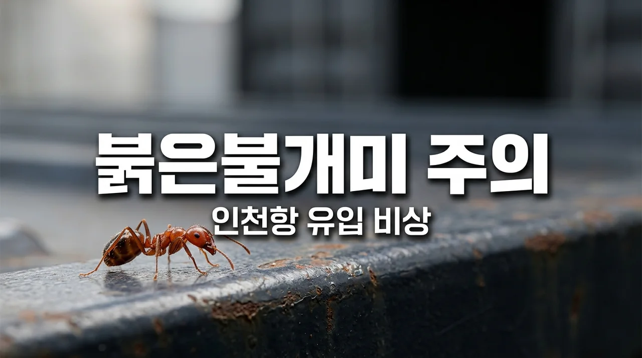 붉은불개미 인천항 유입 소식에 소름 돋았던 이유와 꼭 알아야 할 쇼크 대처법