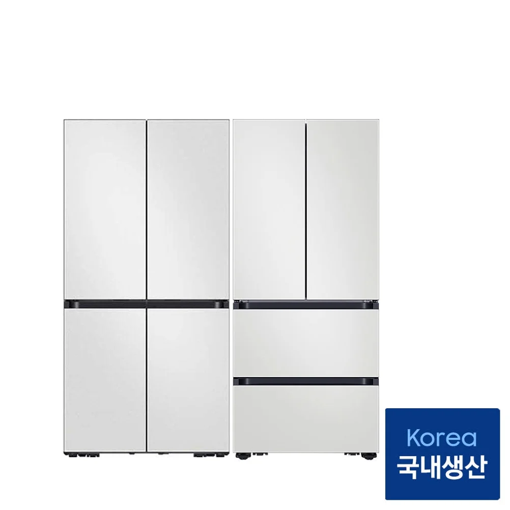[체감가309만] 삼성 비스포크 Ai 냉장고 김치냉장고 키친핏 Max RM70F63R2A RK70F42M2A 코타화이트 상세 이미지 7