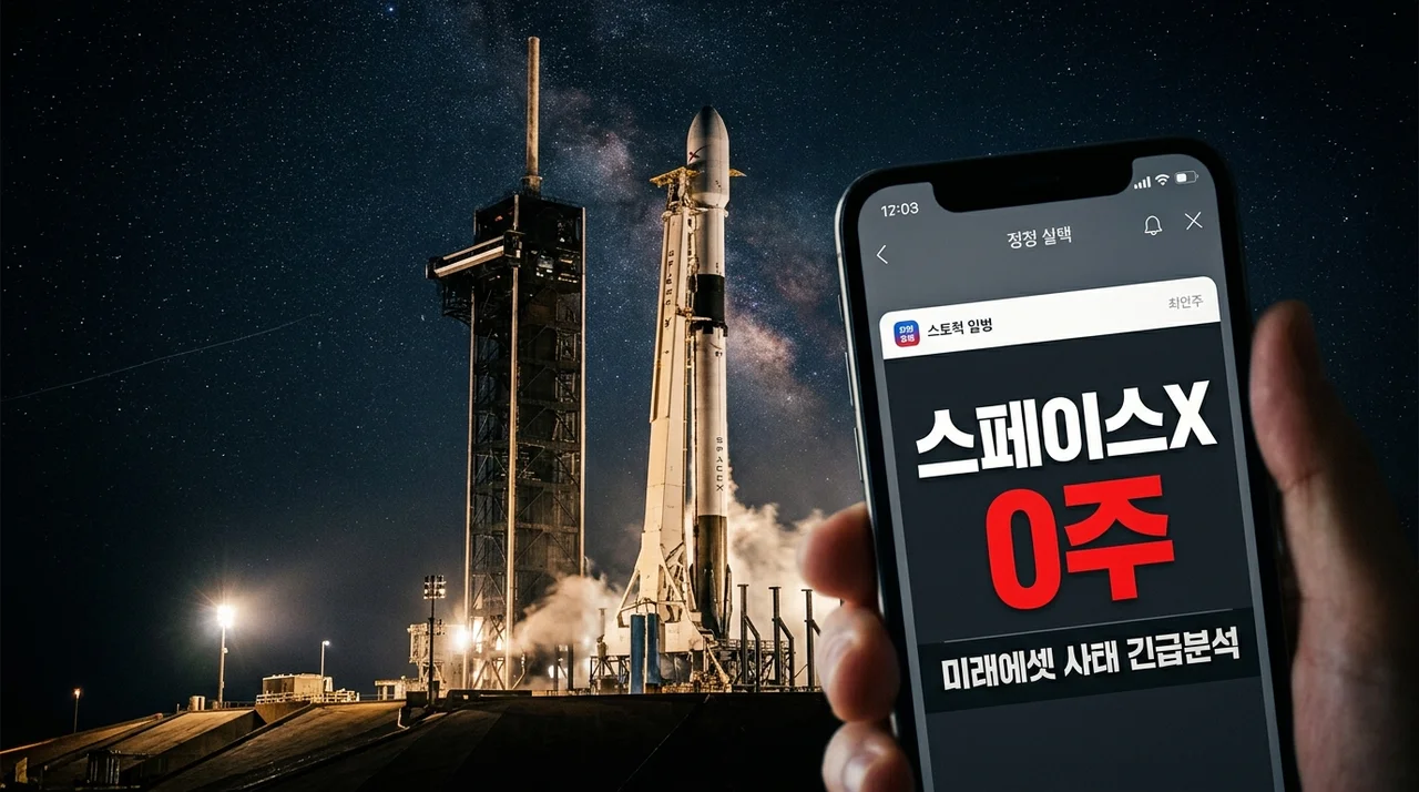 스페이스X 공모주 0주 배정 사태, 미래에셋 믿었다가 낭패 본 이유