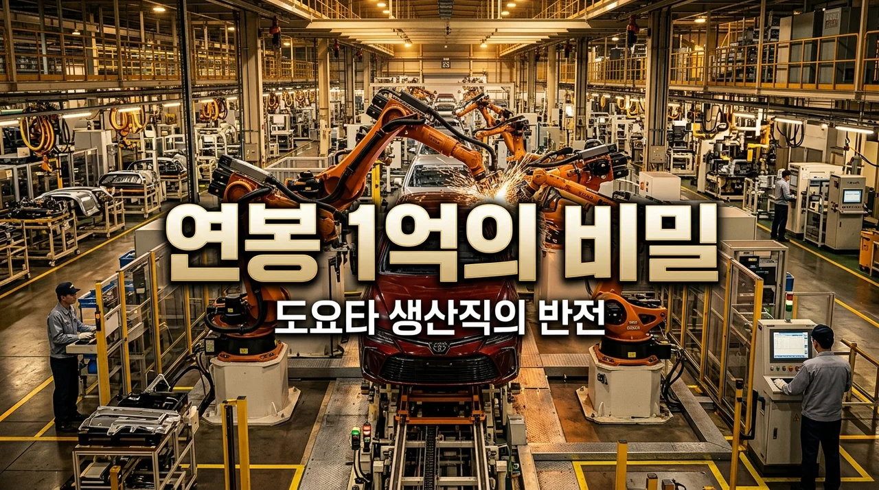 도요타 연봉 1억 돌파, 생산직도 9500만원? 기사 보고 뼈저리게 느낀 현실