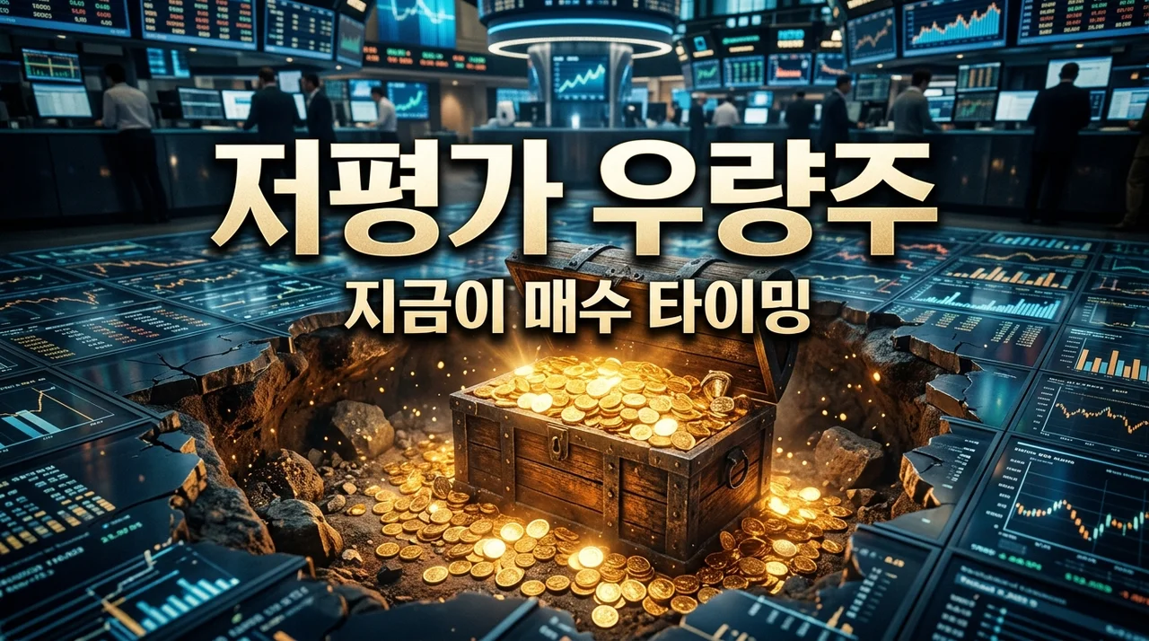저평가 우량주 추천, 반도체 폭등에도 소외된 지주사 지금이 기회인 이유