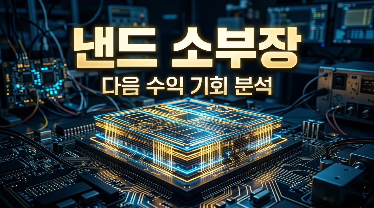 낸드 반도체 소부장 투자, HBM 다음 기회는 여기? 직접 분석한 수혜주 TOP 3