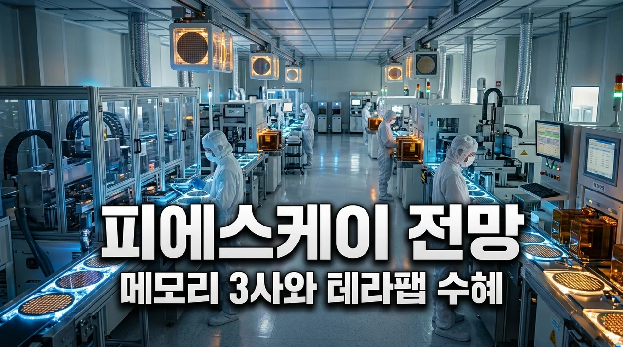 피에스케이 주가 전망, 메모리 3사 수혜에 테라팹까지? 직접 뜯어본 투자 포인트