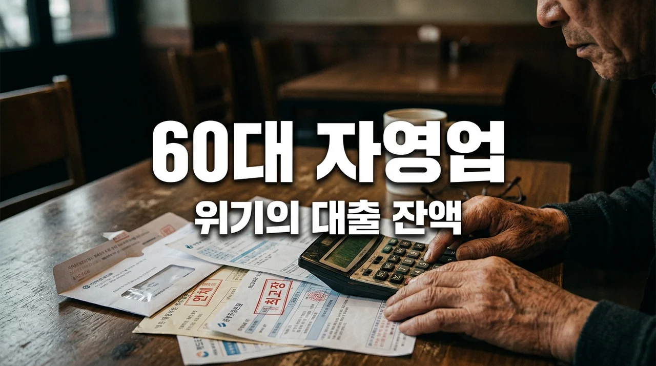 60대 자영업자 대출 연체 급증, 은퇴 후 창업이 빚더미 된 이유와 대책