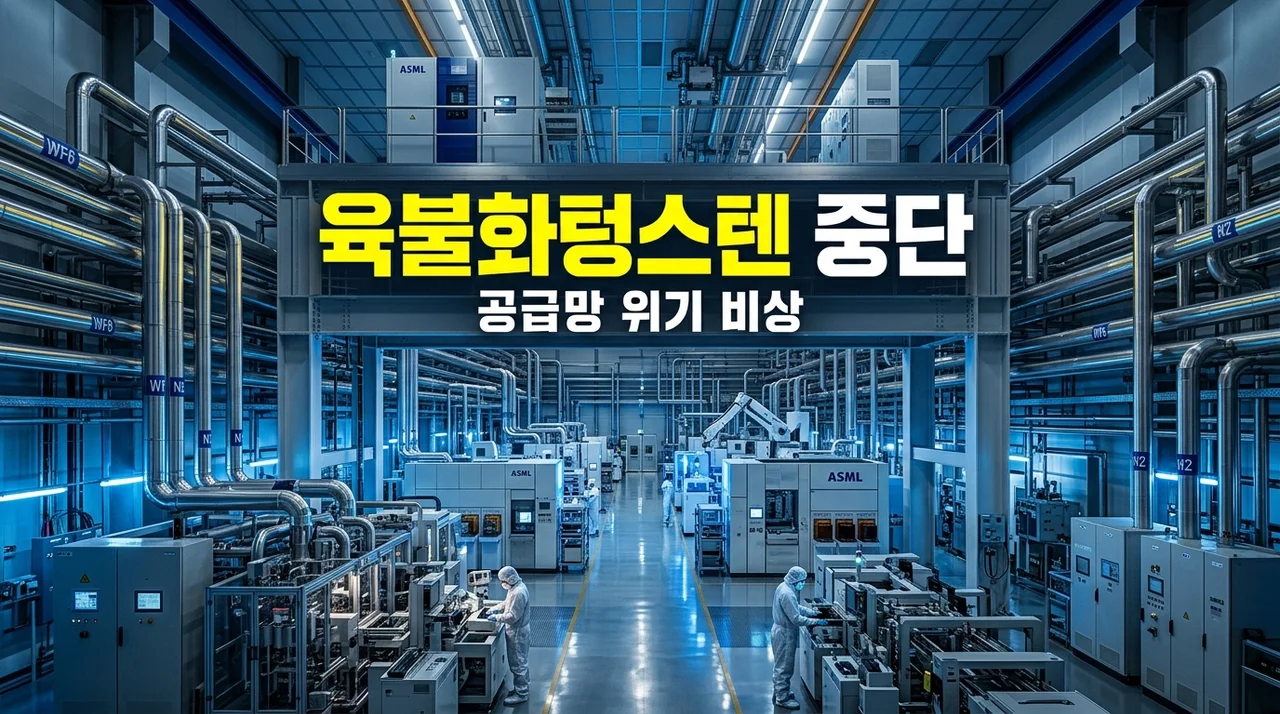육불화텅스텐 일본 중단, 삼성 SK 비상 상황에서 제가 후성 주가 흐름을 주목하는 이유