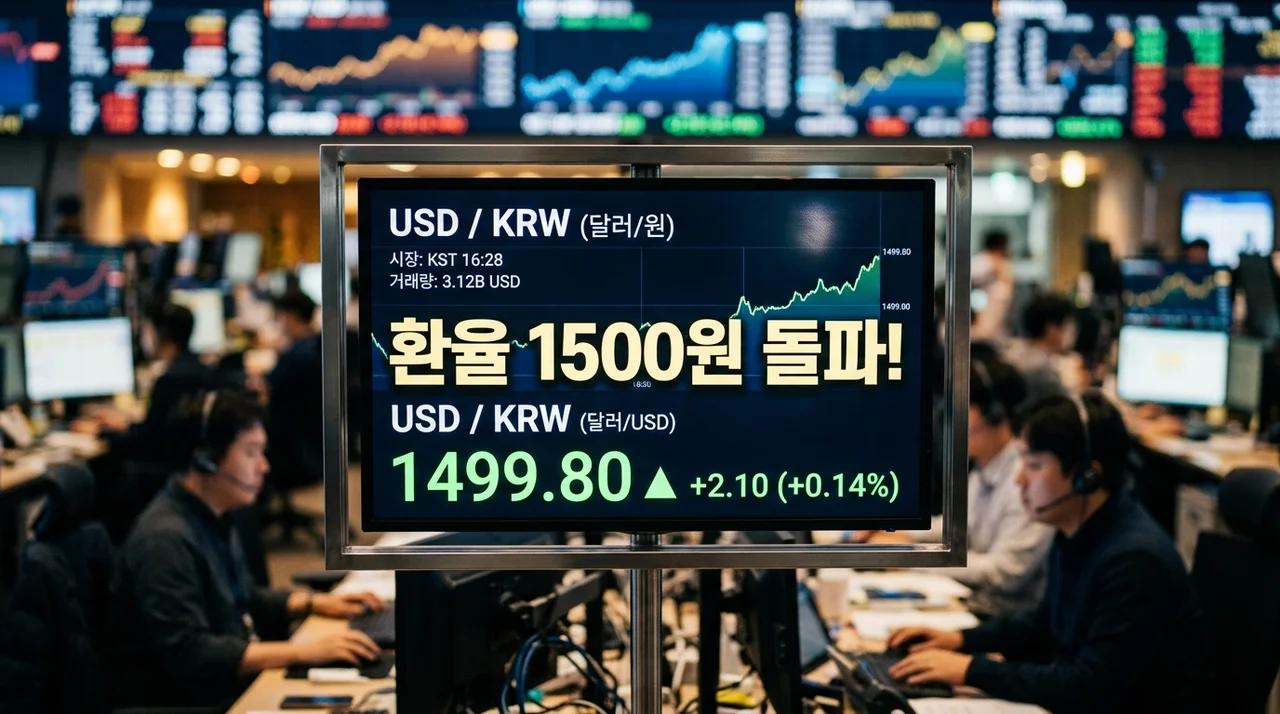 환율 1500원대 반등에도 불안한 이유, 직접 대응하며 느낀 FOMC의 무게