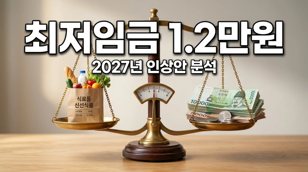 2027년 최저임금 12,000원 요구? 직접 체감한 물가와 현실적 고민