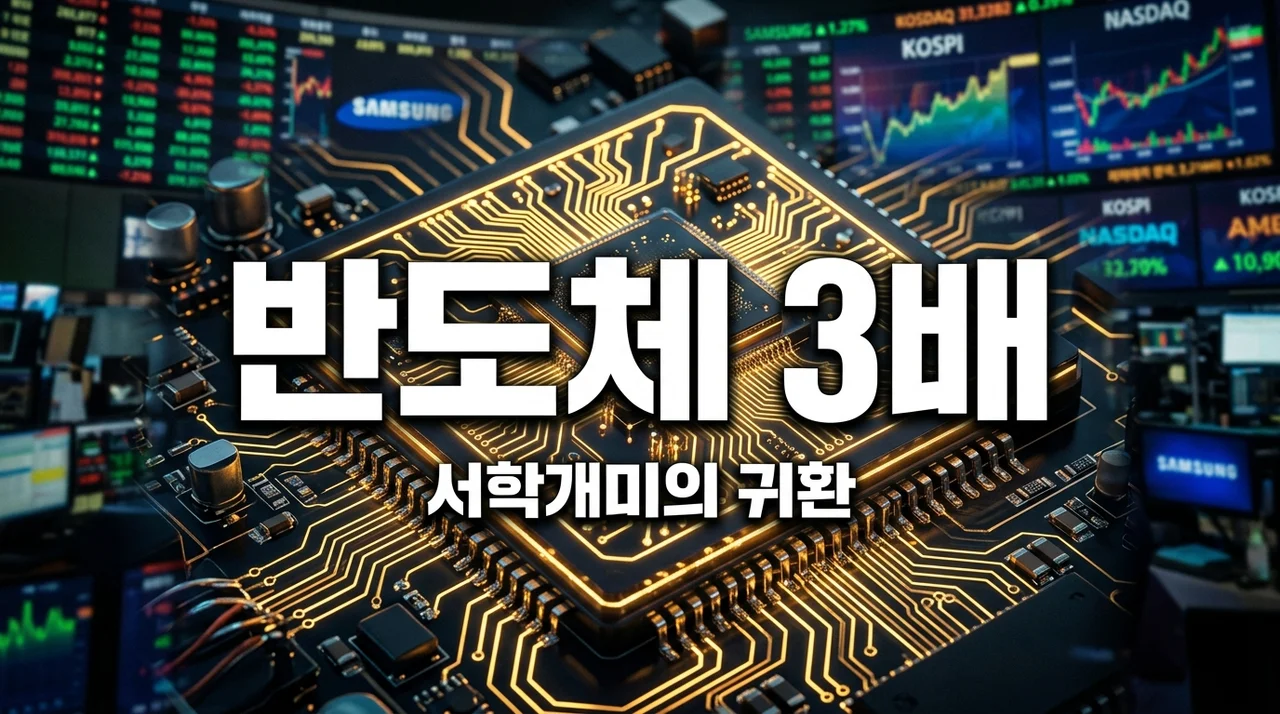 미국 반도체 ETF SOXL 매수, 국장 떠나 다시 서학개미 된 진짜 이유 (뼈저린 후회와 전략)
