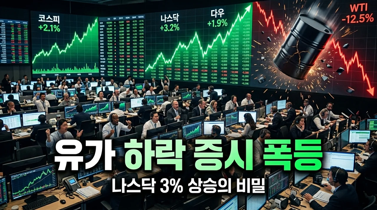 국제 유가 하락 나스닥 3% 급등! 직접 투자하며 깨달은 반등장 선취매 전략