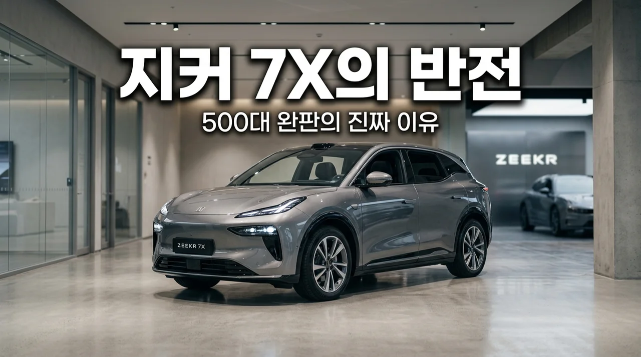 지커 7X 가격 5299만원 흥행 성공? 직접 보고 깨달은 3가지 반전