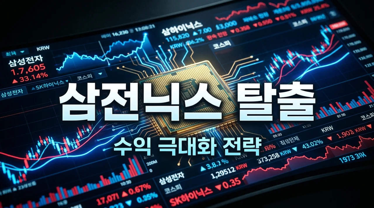 삼전닉스 레버리지 ETF, 계속 샀다 팔았다 하다가 깨달은 '진짜 수익' 내는 법