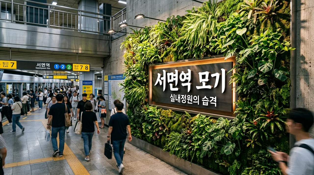 서면역 모기 출몰 이유? 실내 정원 가봤더니 뼈저리게 느낀 현실