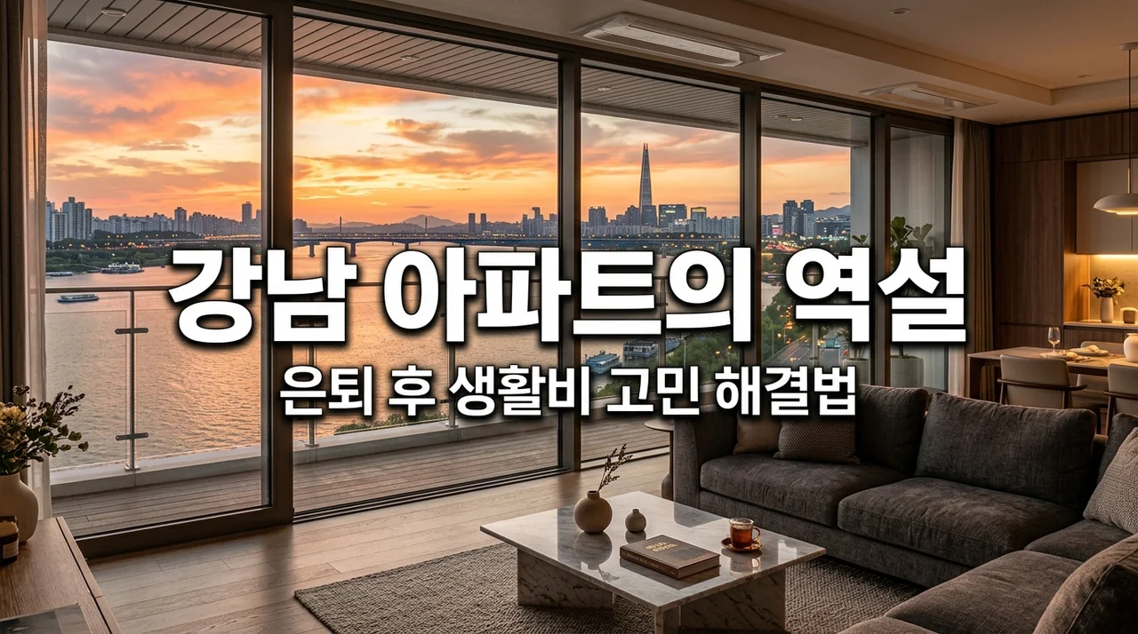 강남 아파트 한 채 있는데 생활비가 없어요? 60대 은퇴자가 직접 깨달은 자산 재편법