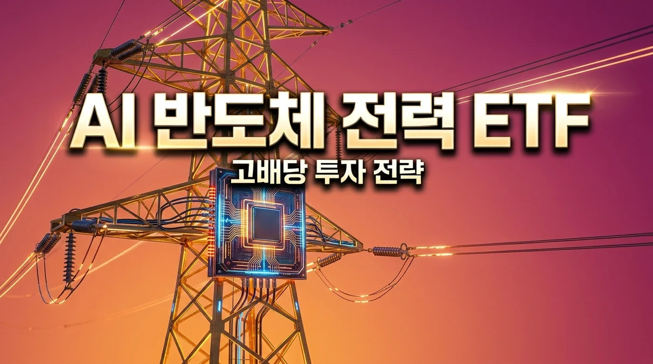 AI 반도체 전력 인프라 ETF, 고배당까지 챙기며 제가 포트폴리오를 갈아엎은 이유