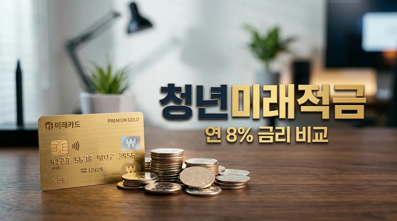 청년미래적금 금리 8% 비교, 1000만원 경품까지? 직접 분석하고 고른 은행