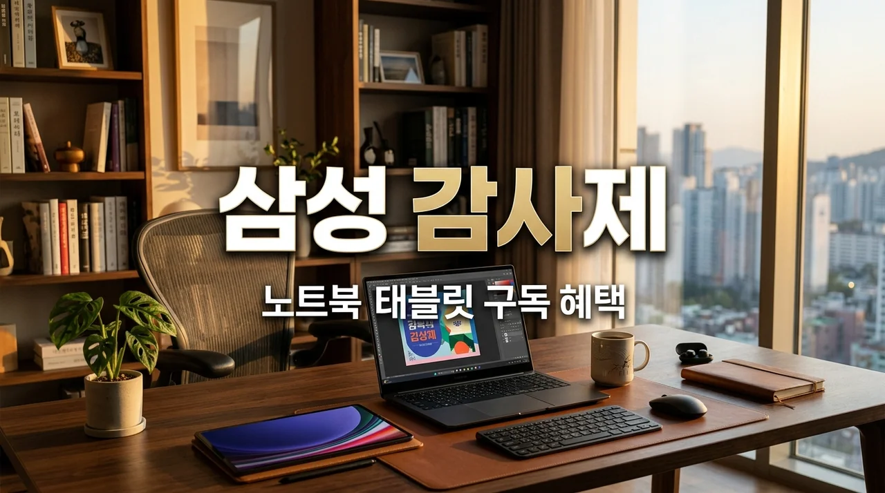 삼성전자 감사 페스티벌 노트북 태블릿 구독 해보고 뼈저리게 느낀 차이