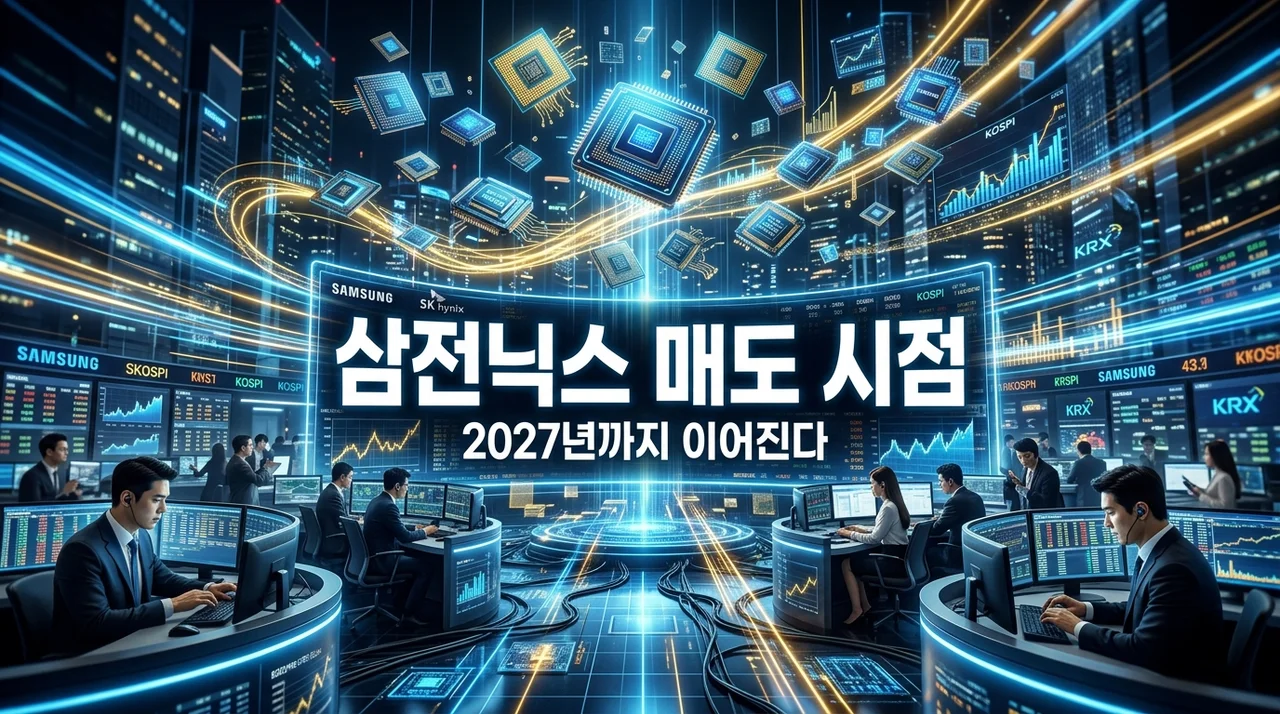 삼전닉스 언제 팔까요? 2027년까지 버티라고 조언하는 진짜 이유