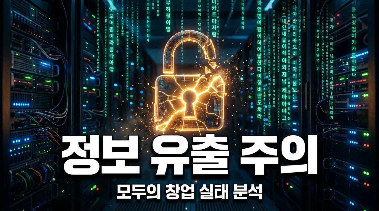 모두의 창업 정보 유출 사고, 합격자 5천명 심사평까지 털린 진짜 이유와 대응법