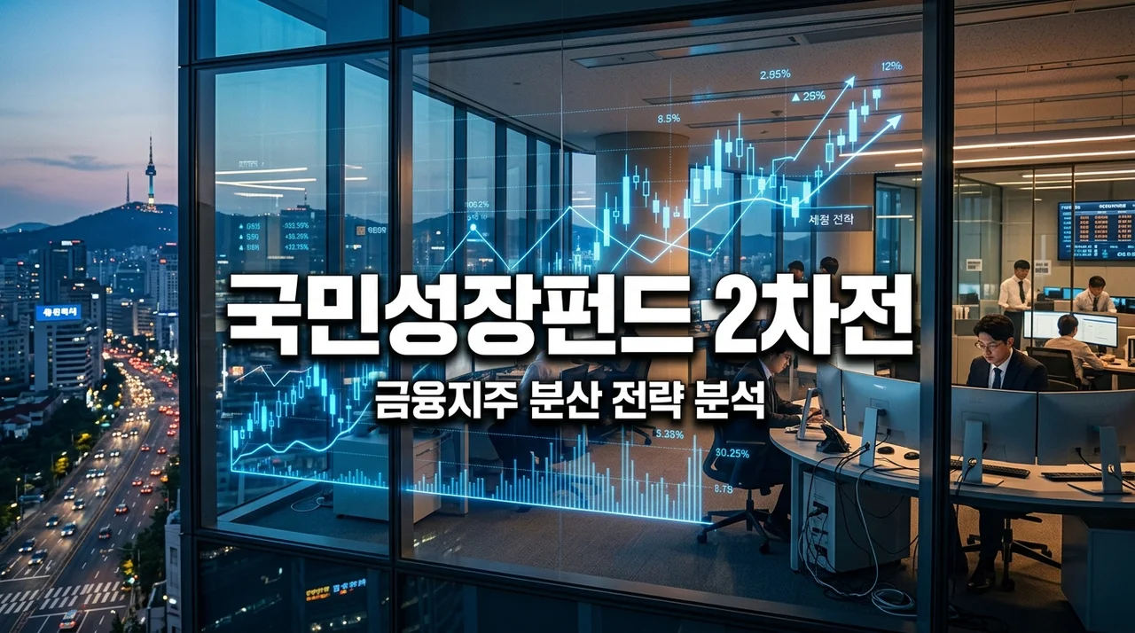 국민성장펀드 2차 4대 금융지주 분산 배치 전략, 성공할 수 있을까?