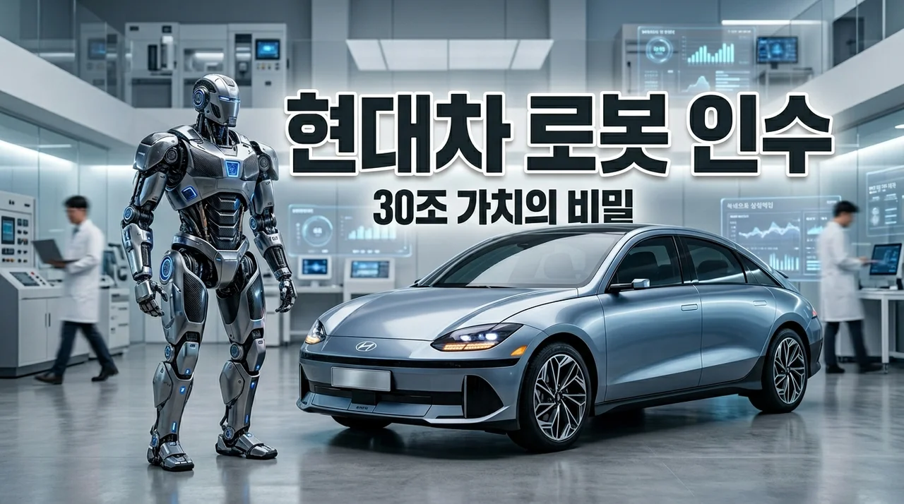 보스턴다이내믹스 현대차 인수, 30조 가치를 5천억에? 직접 분석한 신의 한 수