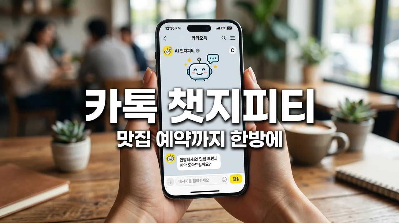 카카오톡 챗지피티 챗봇 사용법, 직접 써보고 소름 돋았던 예약 기능의 실체