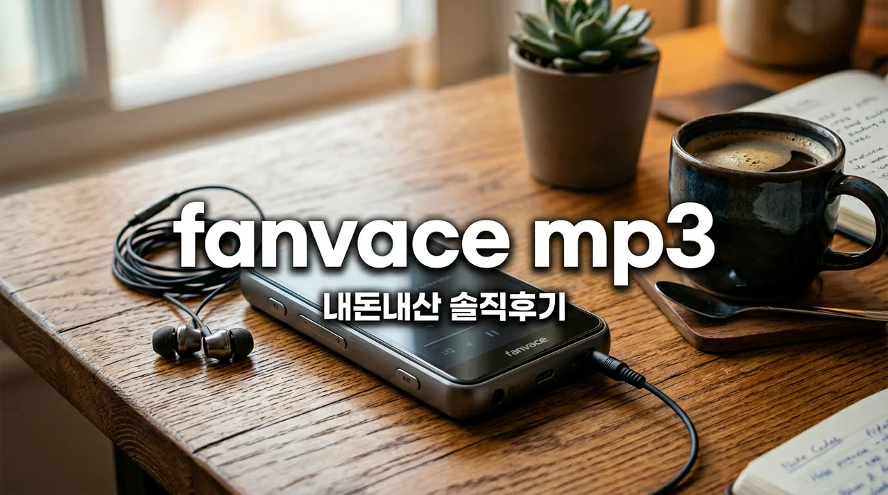 fanvace mp3 구매 전 필수 체크! 직접 써보고 뼈저리게 느낀 장단점