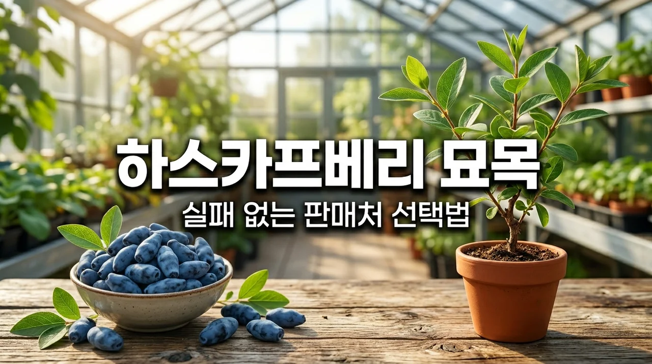 하스카프베리 묘목 판매처 고를 때 '이것' 모르면 돈만 날립니다 (직접 심어본 후기)