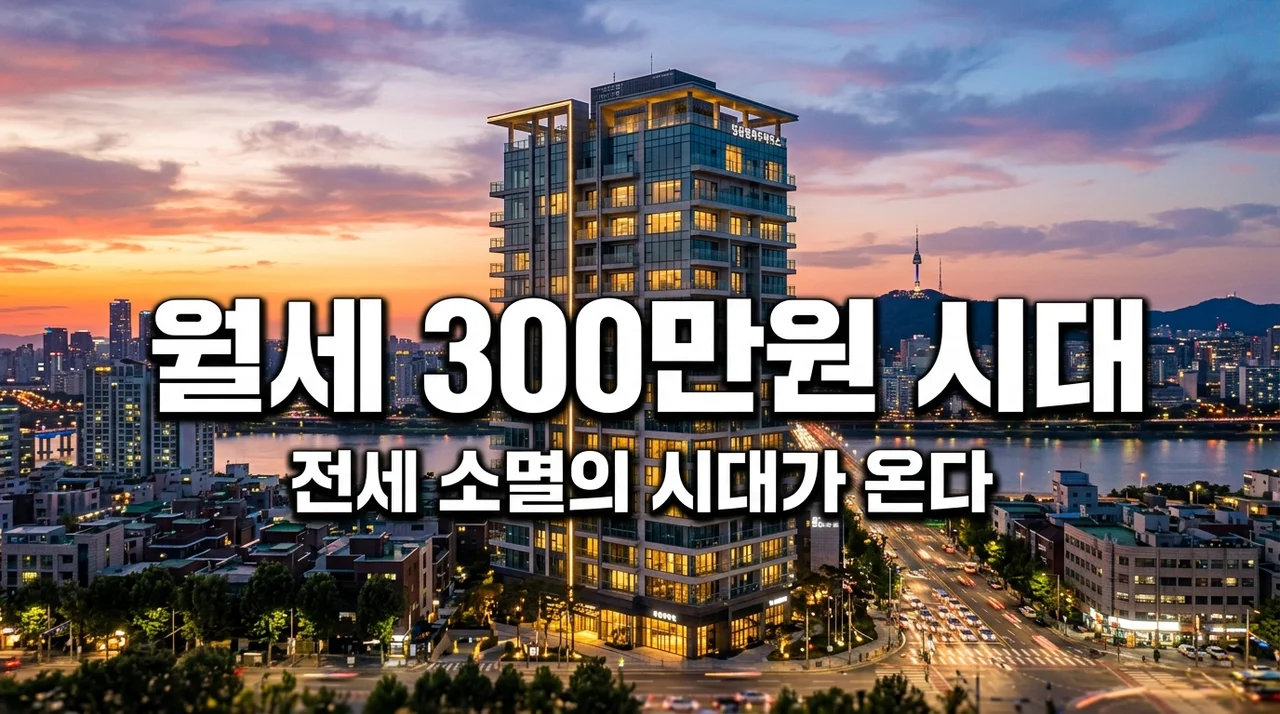 서울 아파트 월세 300만원 시대? 7억 전세 사라지고 제가 느낀 주거비 쇼크와 현실적 대안