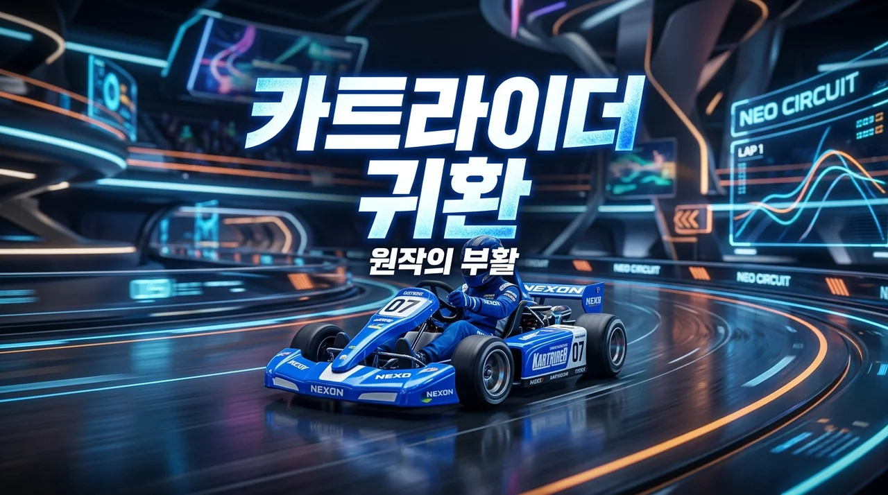 카트라이더 귀환 소식에 설레면서도 걱정되는 솔직한 이유