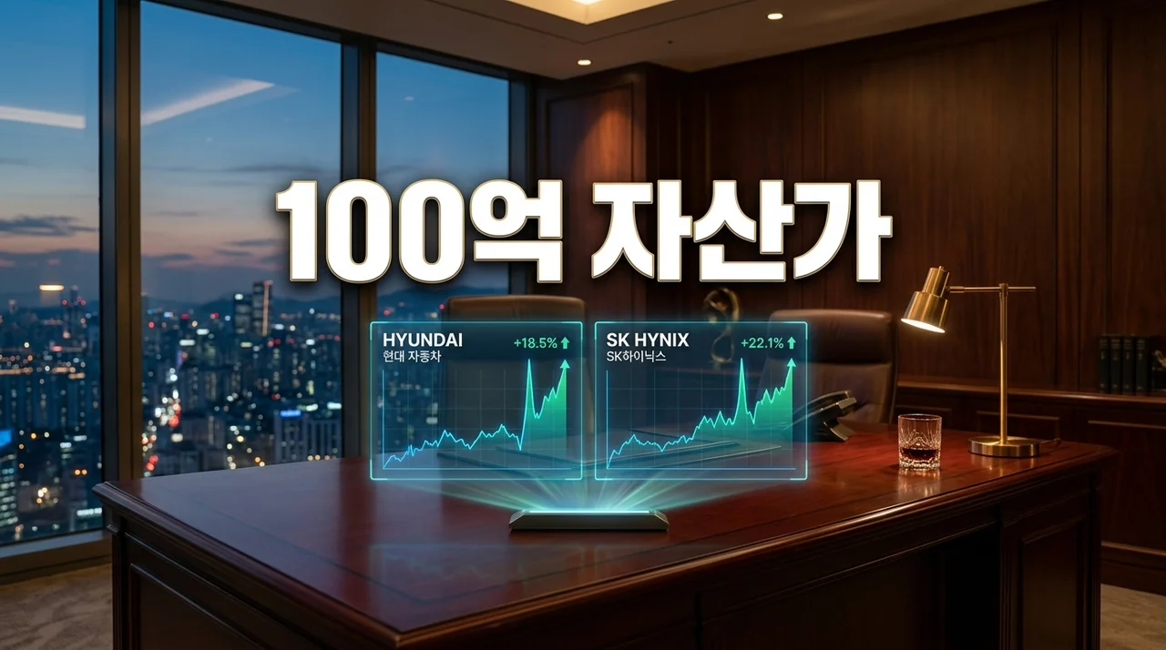 100억 자산가 투자 종목, 삼전닉스보다 현대차에 몰빵한 진짜 이유
