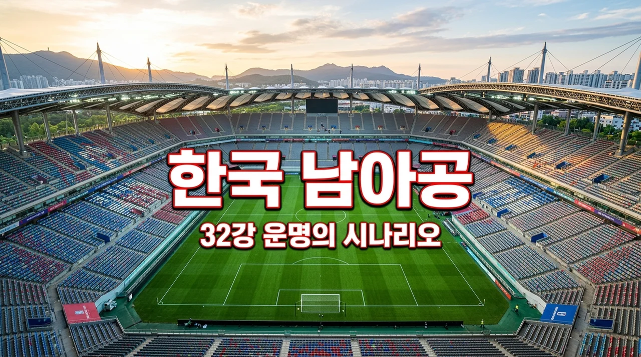 한국 남아공 축구 32강 진출 조건, 무승부면 충분하다는 안일함이 위험한 이유