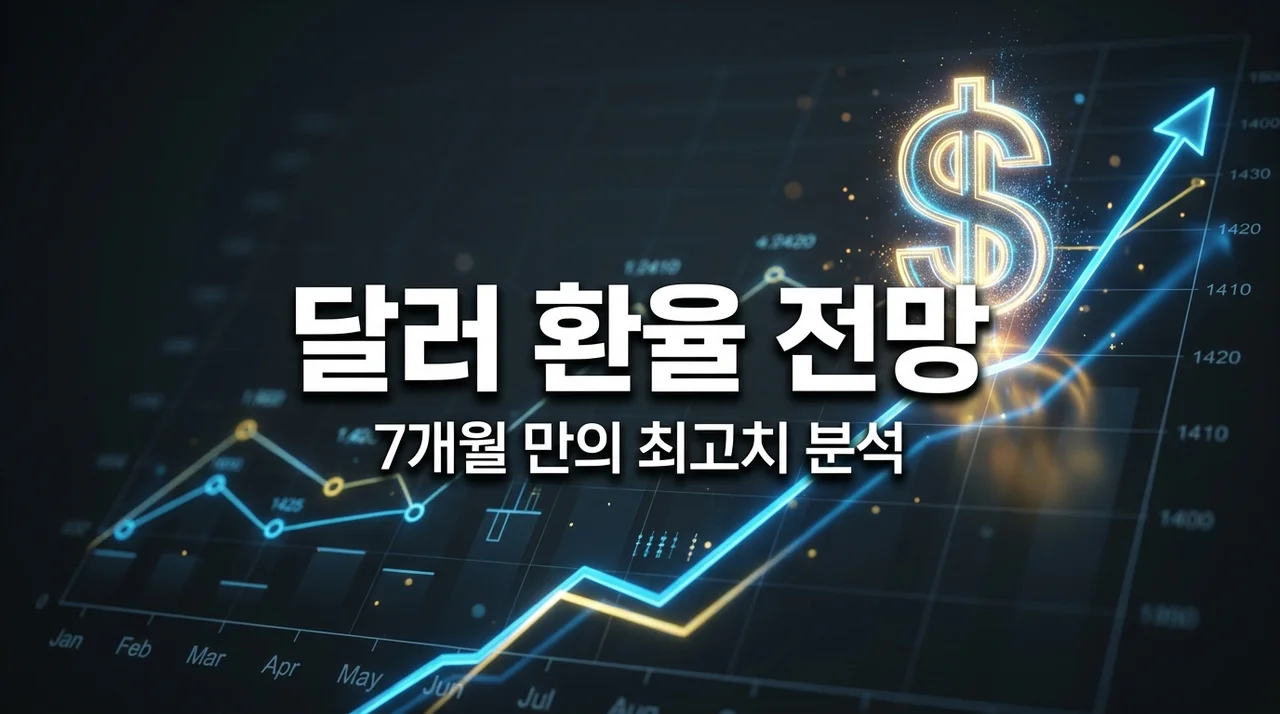 달러 환율 전망, 금리 인상 소식에 7개월 만에 최고치? 직접 겪어보니 지금이 기회인 이유