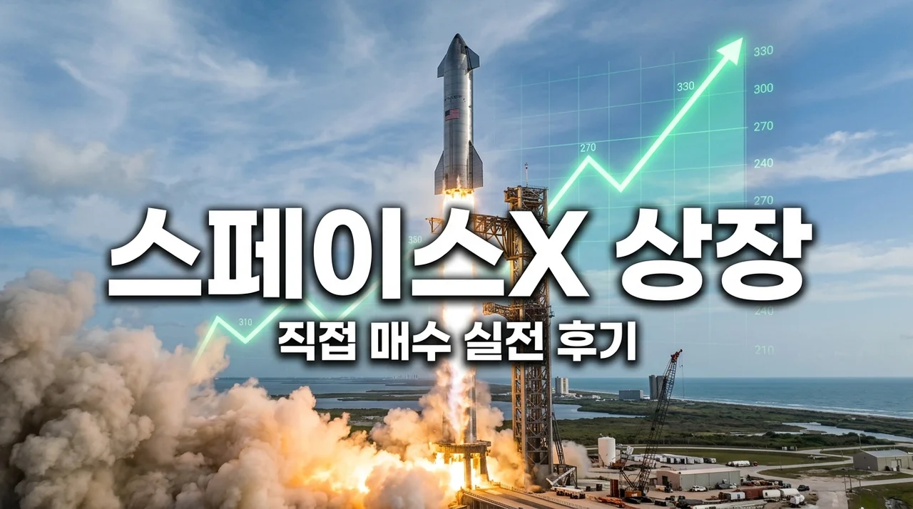 스페이스X 상장 주가 전망 및 직접 매수하며 뼈저리게 느낀 3가지