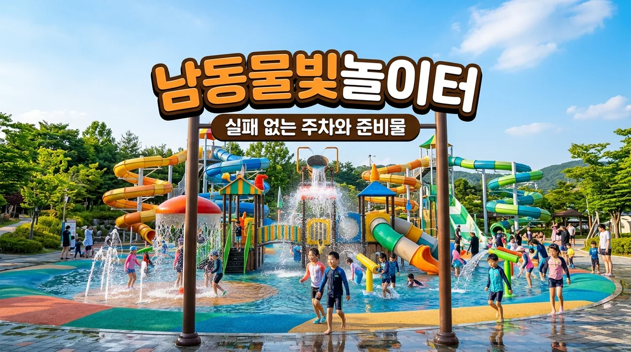 남동물빛놀이터 주차와 매점 이용 팁, 직접 가보고 뼈저리게 느낀 3가지 포인트