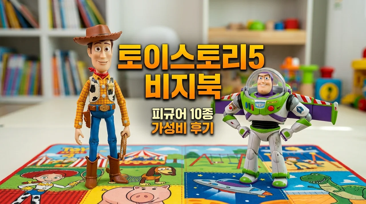 토이스토리5 비지북 피규어 10종 세트, 1만원대로 육아 삶의 질 수직 상승한 진짜 이유